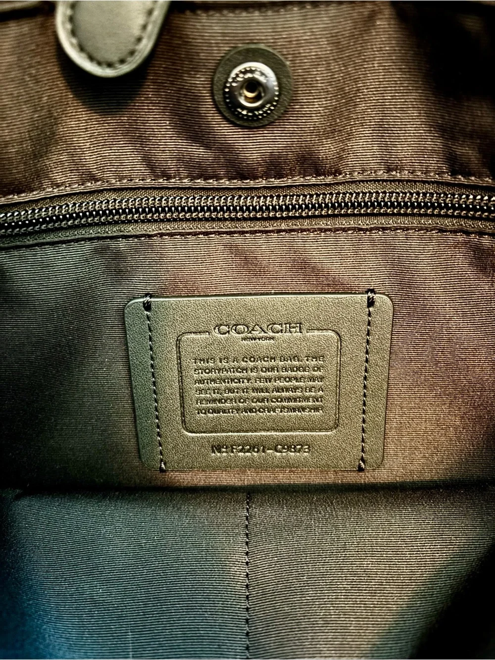 NWOT Coach Sullivan Portfolio Briefcase in Signature Canvas
